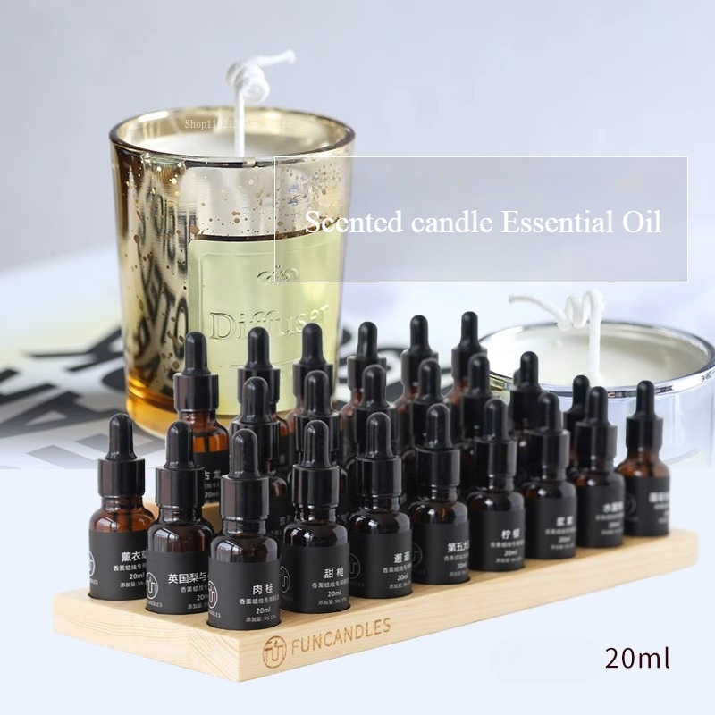 Candle Making Oil Scents - Vela perfumada de plantas naturales de