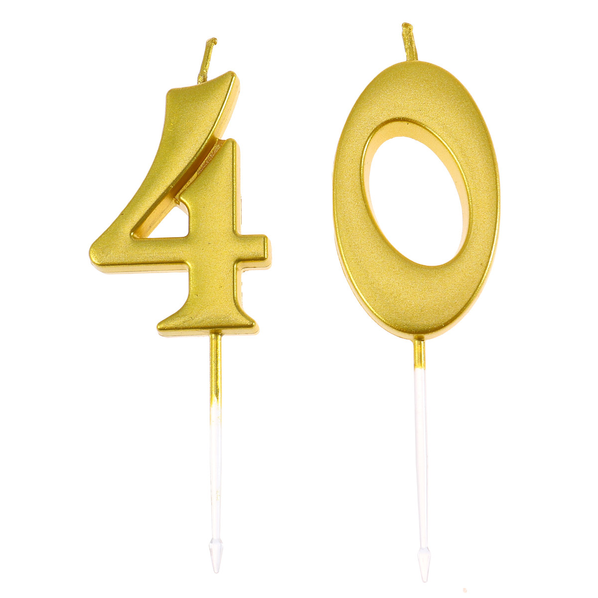 Paraffin Candle Wax - 2 velas de cumpleaños con el
