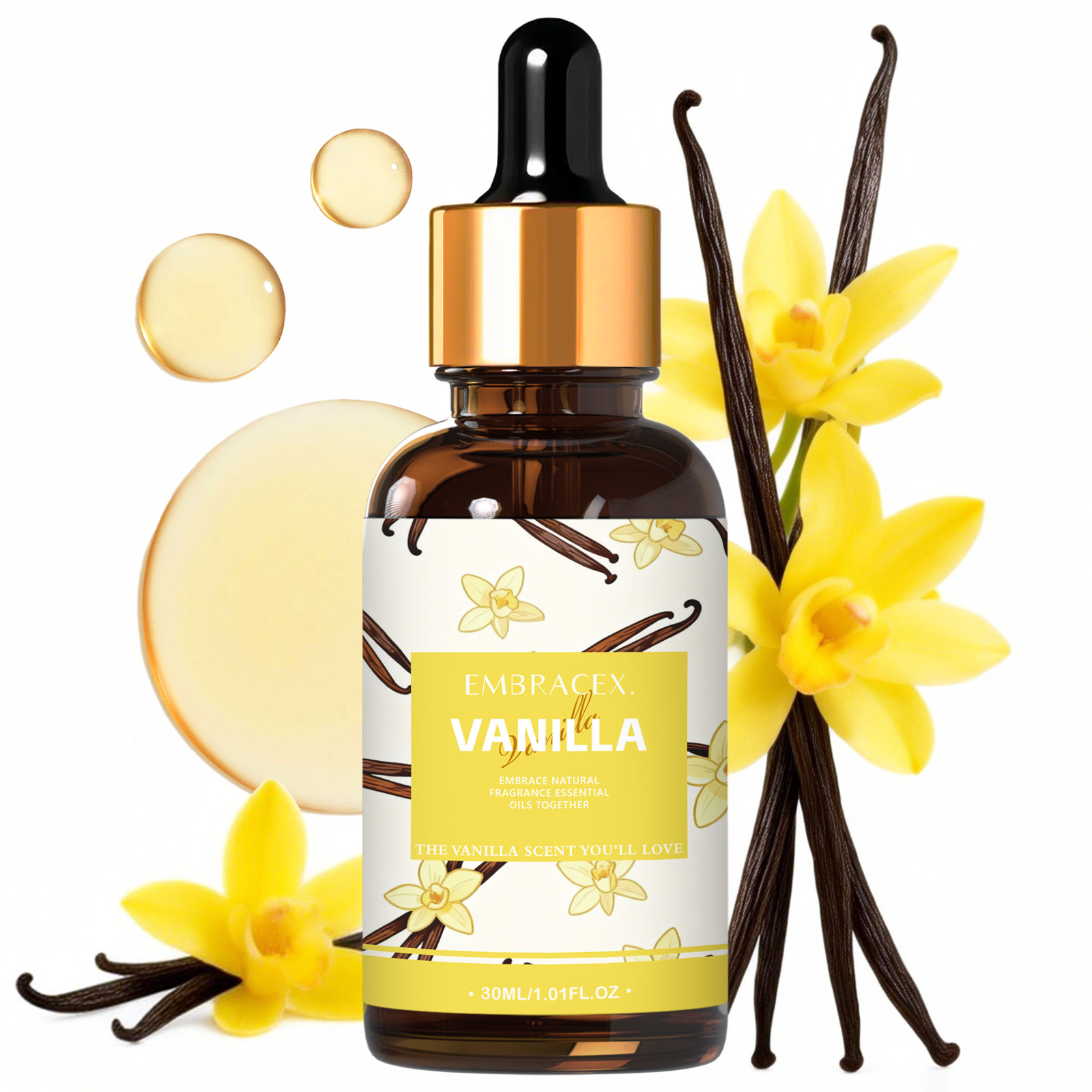 Candle Making Oil Scents - Aceites Aromáticos de Vainilla de 30ml