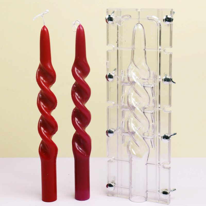 Candle Making Course - Molde de vela acrílica con columna