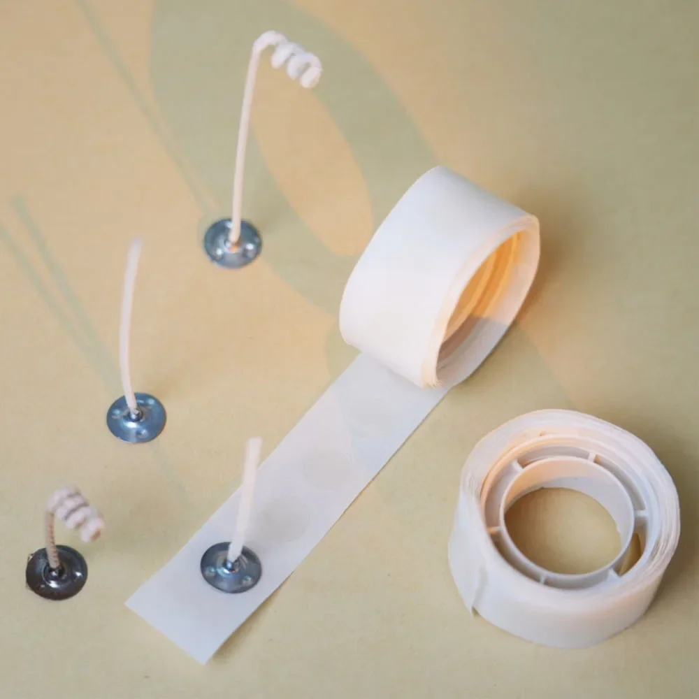 100 puntos/rollo de pegatinas  - Candle Making Wicks reseña y precio