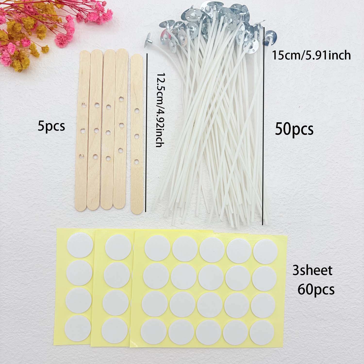 1 Juego de Kits DIY para Hacer - Candle Making Wicks reseña y precio
