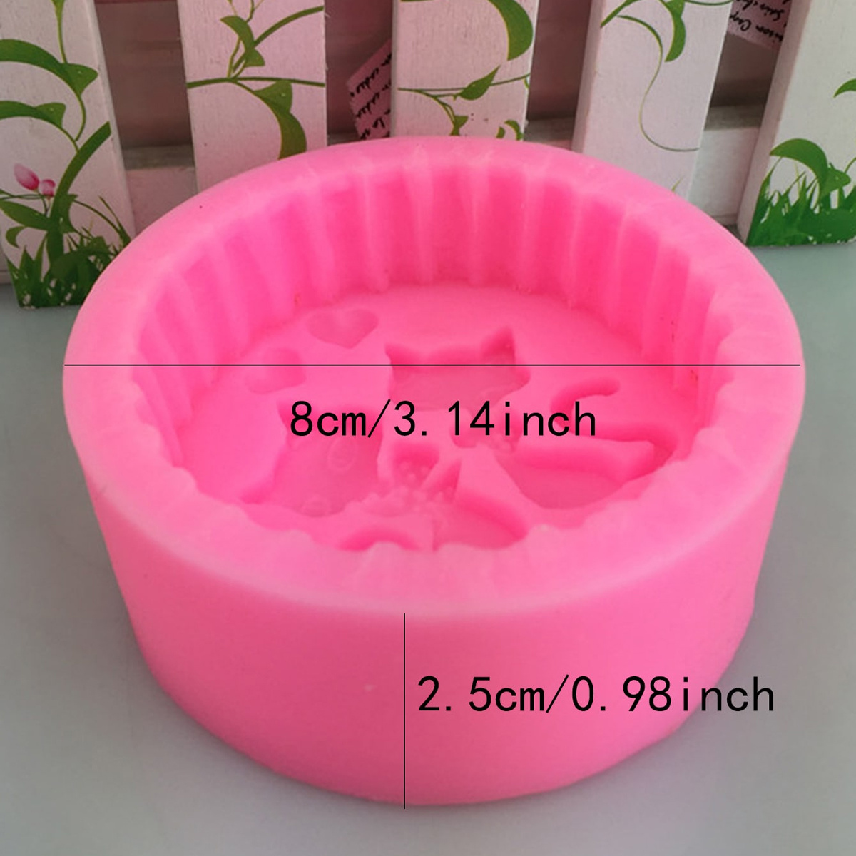 Molde de silicona para jabón c - Candle Making Video reseña y precio