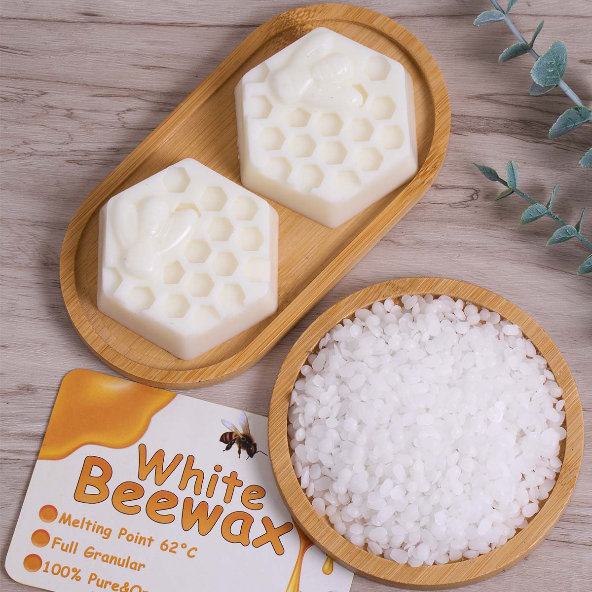 Cera de abejas blanca, vela pe - Candle Making Wicks reseña y precio
