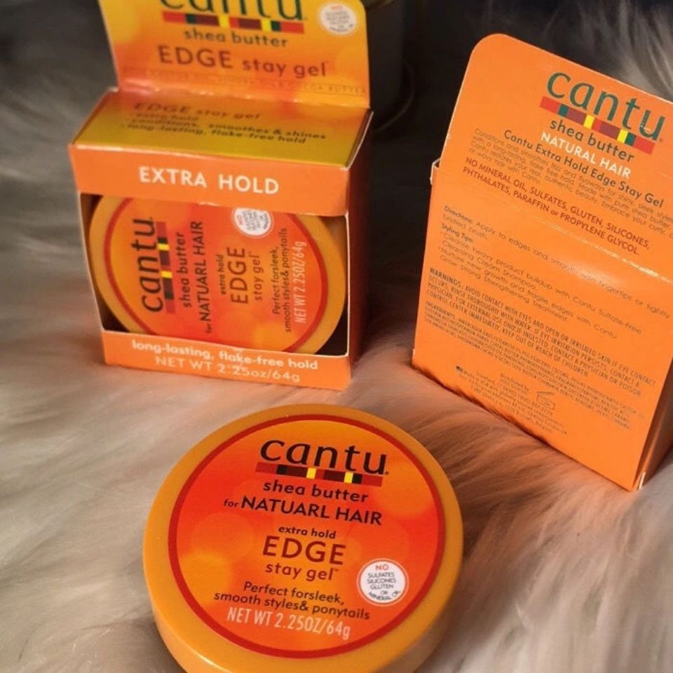 Cantu Edge Gel Champú y acondi - Coconut Wax Flake reseña y precio