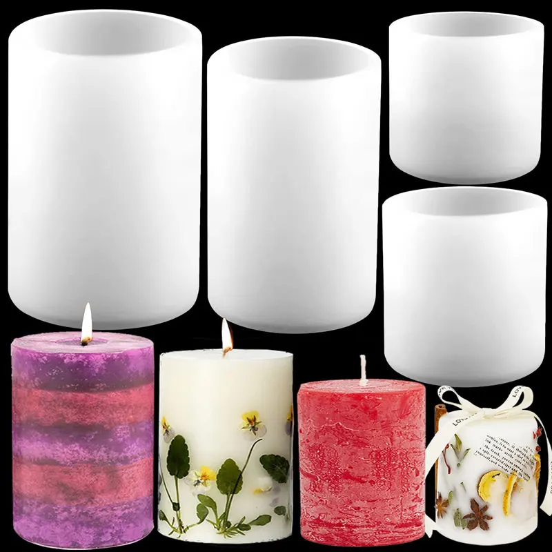 Moldes cilíndricos de silicona - Candle Making Course reseña y precio
