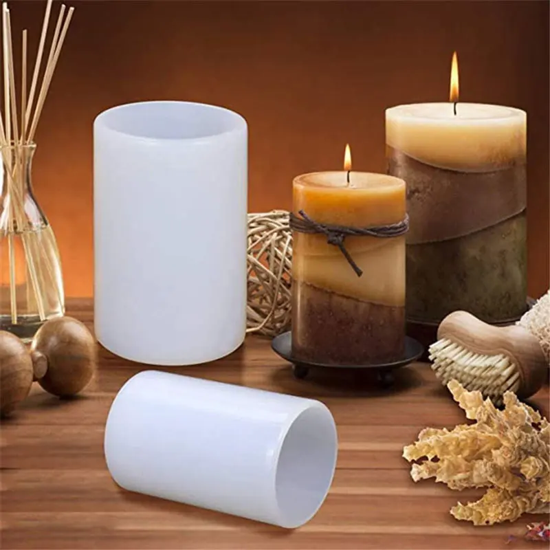 Moldes cilíndricos de silicona - Candle Making Course reseña y precio