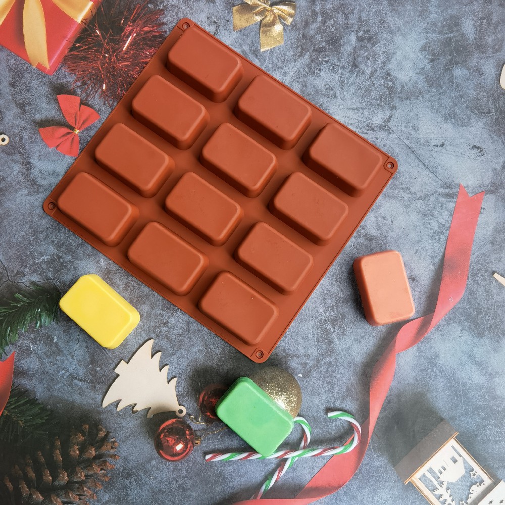 Molde cuadrado de silicona par - Candle Making Course reseña y precio
