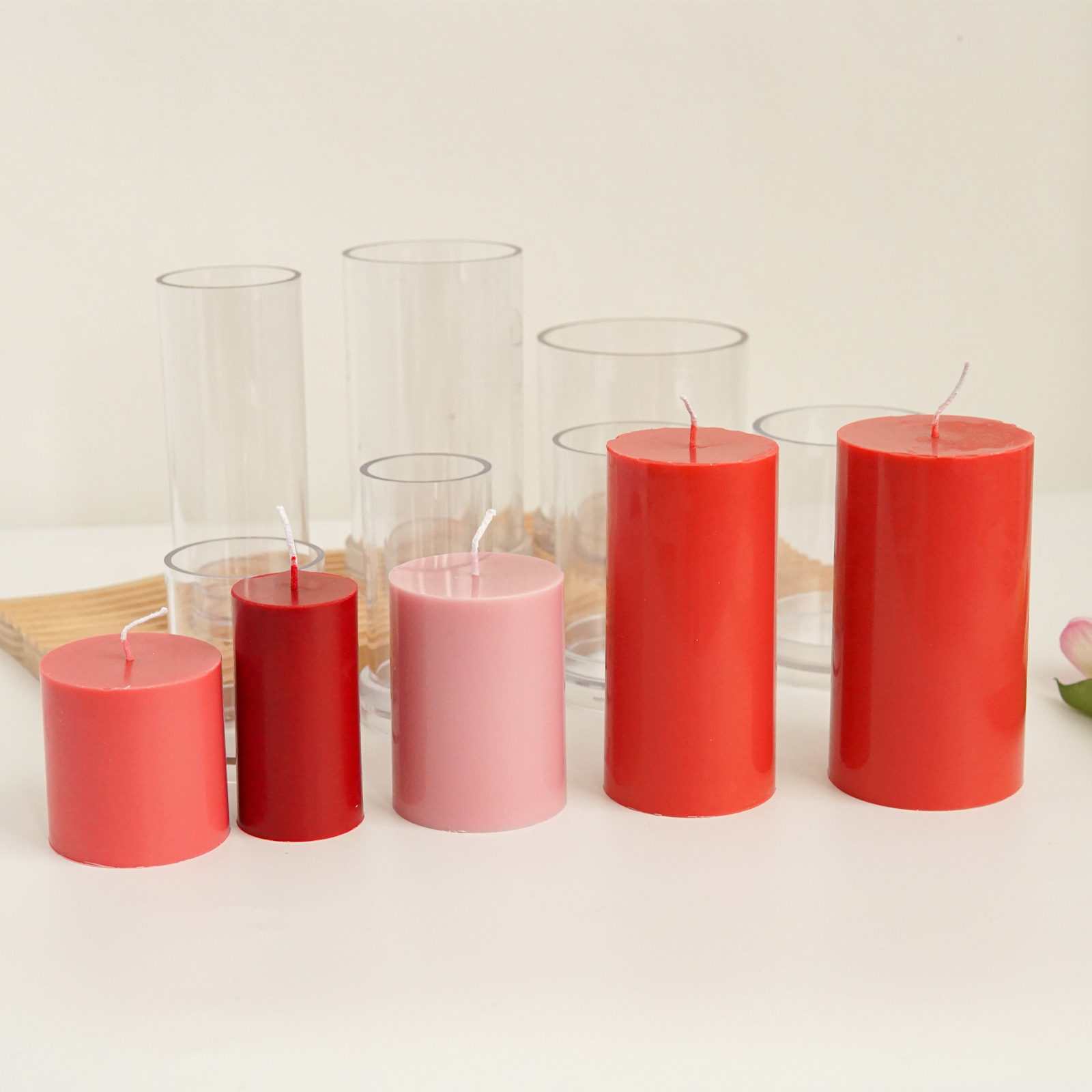 Varios moldes cilíndricos 3D p - Candle Making Course reseña y precio