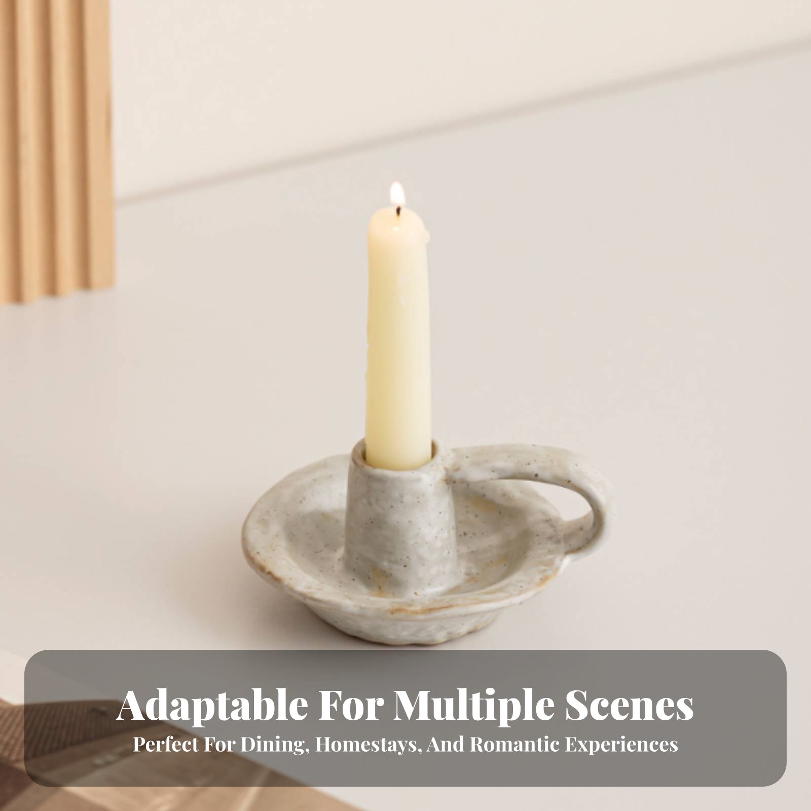 Portavelas de Cerámica Nórdico - Paraffin Candle Wax reseña y precio
