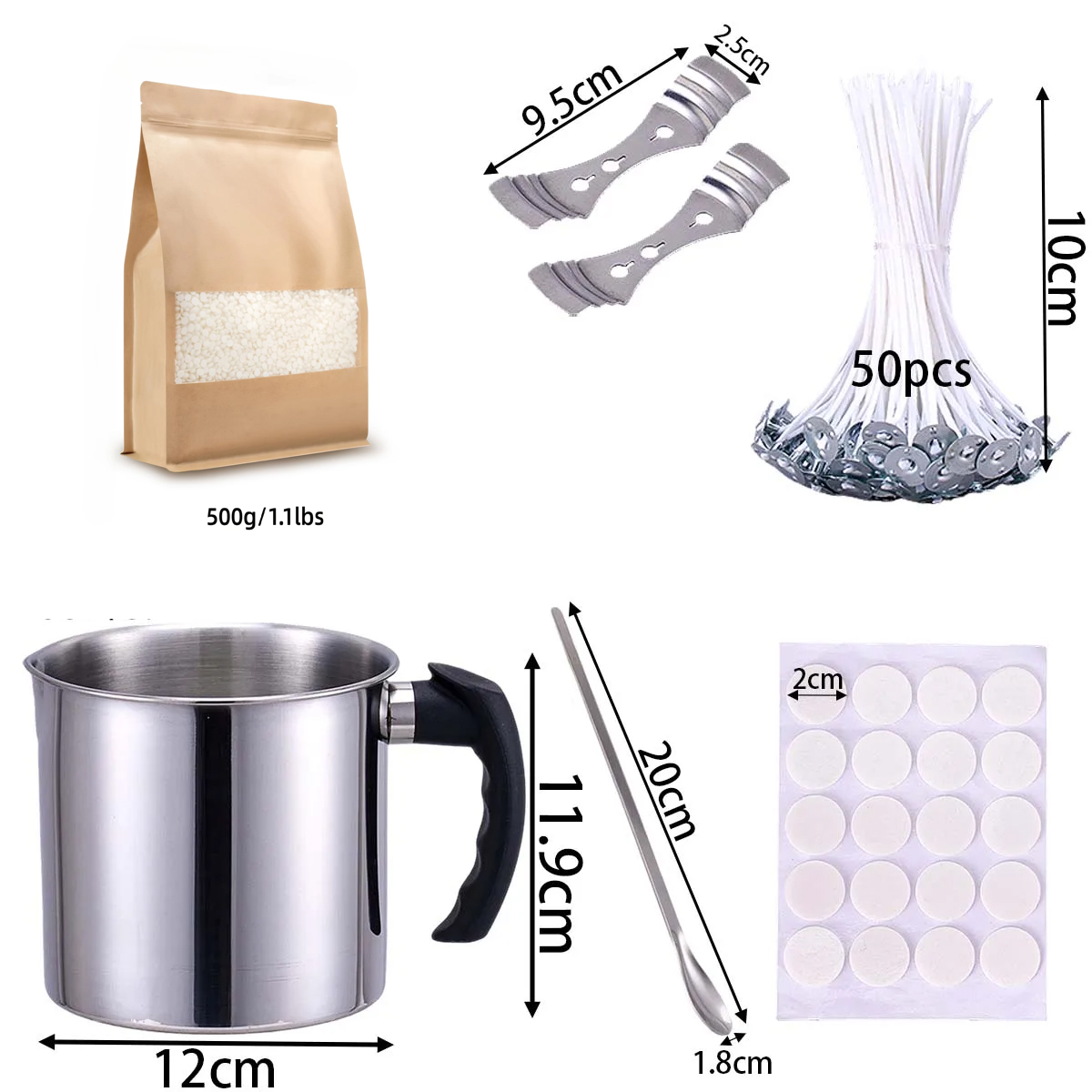 Kit de herramientas para hacer - Candle Making Wicks reseña y precio