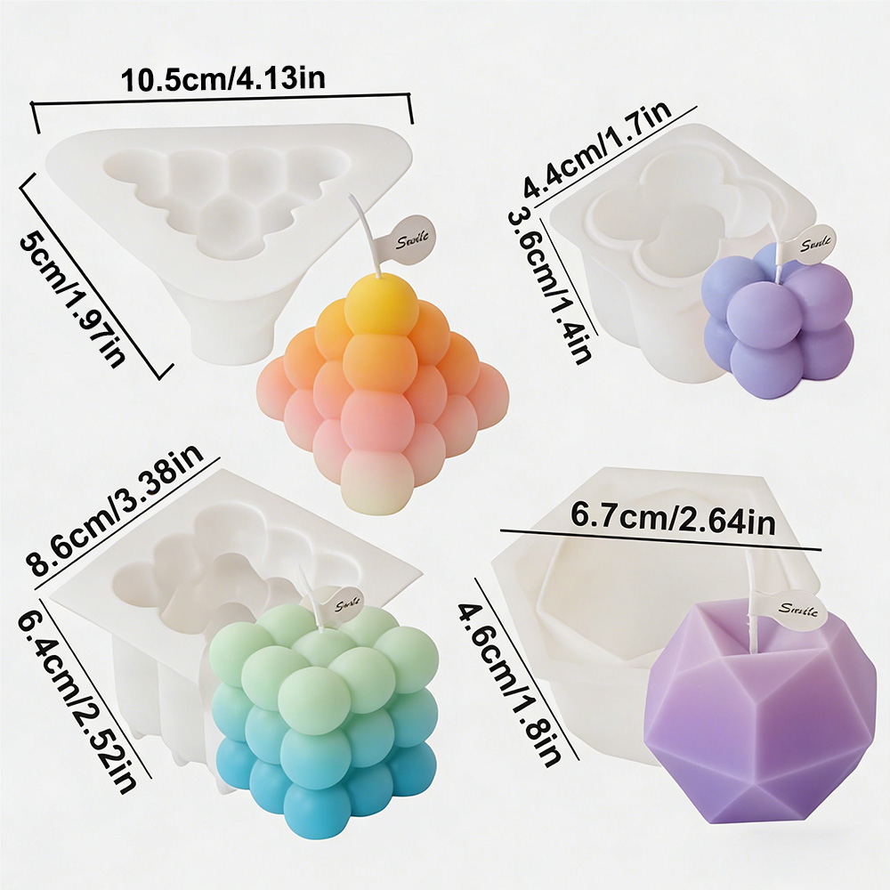 Juego de Moldes de Silicona pa - Candle Making Course reseña y precio
