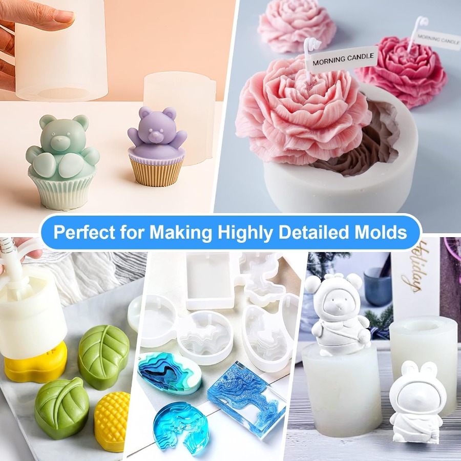 Kit para hacer moldes de silic - Candle Making Course reseña y precio